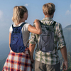 Soft Nylon Foldable Backpack Breathable Travel Packable Backpack Rucksack Custom Logo