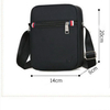 Newly Design Messenger Bag Sling Bag Custom Waterproof PU Leather Shoulder Bag for Men Women