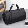 Custom 19" Travel Duffle Bag for Men Waterproof Nylon Sports Gym Duffel Bag with Wet Pocket And Shoes Compartment