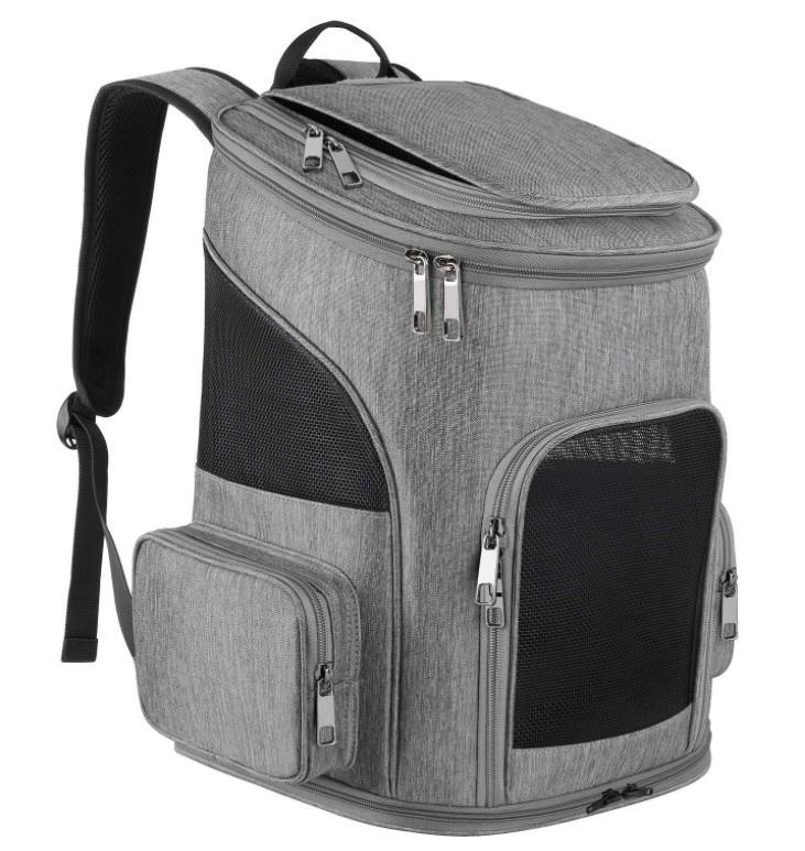 Comfort Cat Backpack Bag Large Pet Carrier Bag Airline Approved Hiking Travel Camping Outdoor Hold Pets Up to 18 Lbs