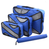 Custom 3 Set Packing Cubes,Travel Luggage Packing Organizers with Laundry Bag