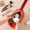 Eco Friendly Toiletry Travel Bag Cotton Canvas Makeup Brush Tool Cosmetic Bag Custom Logo for Men Women
