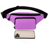 Women Waterproof Custom Logo Waist Bag Crossbody Chest Fanny Packs Bags With Multiple Pockets For Traveling