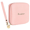 Portable Small Items Storage Pouch Travel Cosmetic Sanitary Napkin Bag Organizer for Teen Girls Women Ladies