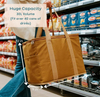Large Waterproof Custom Food Drinks Thermal Food Grocery Bag Tote Cooler Insulated Bags To Keep Food Cold
