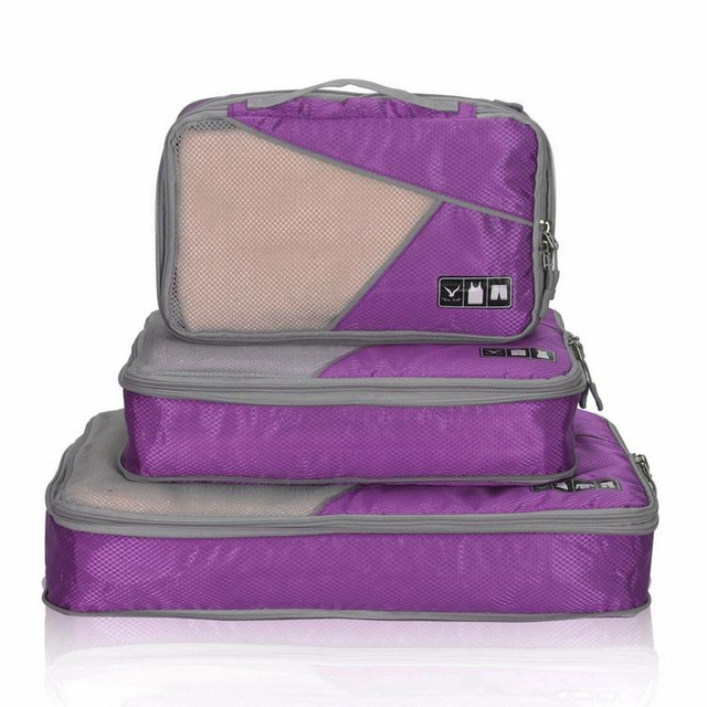 Hot Sell Expandable Packing Cubes Factory Price Travel Luggage Organizer Packing Cubes Set Compression