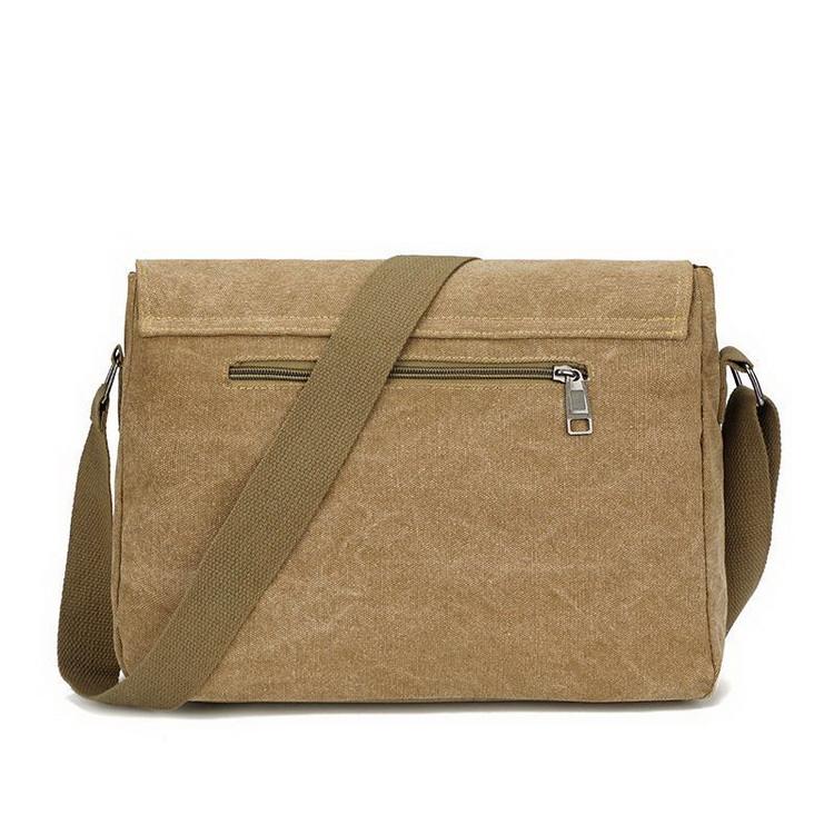 Wholesale canvas messenger bag 2022 custom logo oem crossbody messenger bags for men women
