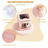 Luxury Ladies Clear PVC PU Lipstick Storage Case Small Makeup Carrying Zipper Bag