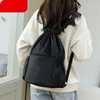 Nylon Football And Basketball Drawstring Backpack Bad Hgih Quality Drawstring Backpack with Water Bottle Holder