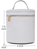 Fashion Barrel Shaped Travel Cosmetic Storage Bag Makeup Case Cosmetic Bags Women Toiletry Pouch