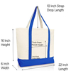 Custom Printing Reusable Eco-friendly Washable Off White Canvas Tote Bag Shopping Bag Logo
