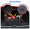 SUV Trunk Car Organizer Storage Box For Accessories Collapsible Multi-Purpose Adjustable Car Trunk Organizer With Foldable Lid
