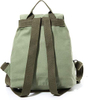 Customized Canvas Backpack Vintage Embroidery Casual Backpack Casual Bookbag Travel Rucksack for Men Women