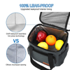 Elegant Adult Lunch Cooler Tote Thermal Lunch Bag Office Sublimation Lunch Bag with Adjustable Shoulder Strap