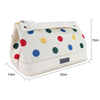 Wholesale Canvas Insulated Lunch Bag for School Kids Waterproof Logo Printed Lunch Box Bag Tote Canvas