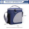 BSCI Factory Large Capacity Waterproof Portable Lunch Bag Insulated Cooler Bag