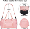 2022 Low Moq Direct Suppliers Luxury Women And Men Gym Bag With Shoes Compatment