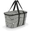 Foldable Basket Insulated Cooler Bag Collapsible Lunch Bags for Women Insulated Sublimation Lunch Tote Bag