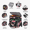 BSCI Factory Custom Double Thermal Insulated Lunch Bag Oxford Portable Shoulder Outdoor Picnic Refrigerated Cooler Bag