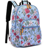 BSCI Factory Wholesale Custom LOGO Printing Flower Design Multifunctional Large Capacity Laptop Backpack