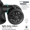 Large Suitcase Factory 3 Piece Set Lightweight Hard Luggage Travel Suitcases with 360 Degree Silent Wheels And TSA Lock