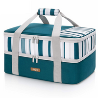 Waterproof Lunch Box Heat Sealed Freezer Pack Lunch Bag Thermal Bag Food Delivery Insulated