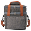 Reusable Large-Capacity Double-Layer Thermal Bag Insulated Lunch Bag Cooler Bag for Food