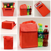 Non-Woven Thermal Large Ice Cooler Lunch Bag for Daily Use Insulated Aluminum Foil PP Soft Lunch Picnic Fold Able Cooler Bags