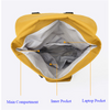 Durable Recycled Pet Laptop Travel Backpack With Detachable Pouch Large Roll Top College School Backpacks 