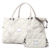 Travel Duffel Sports Tote Gym Bag Shoulder Weekender Overnight Bag for Women with Toiletry Bag