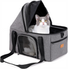 Pets Carrying Shoulder Bag Carrier Cat and Dog Travel Pet Bag Expandable Mesh for Cats Dogs Small Pets Travelling Carrier