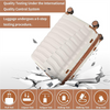 Professional Luggage Factory 3 Pcs Set Hard Luggage Fashion Travel Suitcases with Spinner Wheels