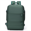 Large Capacity Dry-Wet Separation Travel Backpack Waterproof Laptop Sleeve USB Feature Versatile Style Made Polyester Lining