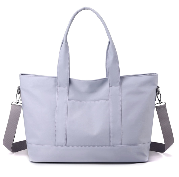 Luxury Durable Women Canvas Sports Weekender Travel Overnight Duffle Bags Tote Gym Bag With Adjustable Shoulder