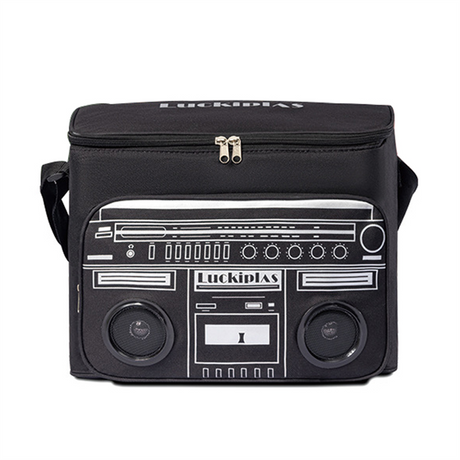 Waterproof 24 Can Beer Radio Cooler Bag With Speaker Picnic Bag Cooler Outdoor Beach