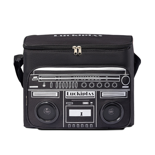 Waterproof 24 Can Beer Radio Cooler Bag With Speaker Picnic Bag Cooler Outdoor Beach