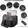 Pet Carrier Handbag for All Pet Travel Supplies Pet Outdoor Travel Soft Sided Cat Carrier for Small/Medium/Large Cats & Puppies
