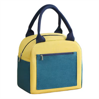 Good Price Personalized Women Hot Selling Insulated Portable Oxford Insulated Thermal Cooler Food Lunch Bag for School Kids