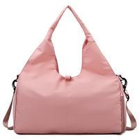 Large Capacity Yoga Fitness Bag Oxford Cloth Women's Shoulder Bag Independent Shoe Stores New Simple Lightweight Travel Bag