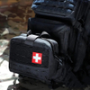 Tactical Medical Bag Large Capacity First Aid Bag Quick Release Detachable Bag With Headrest Bracket