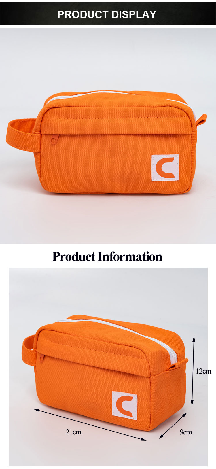 wholesale canvas toiletry bags 