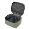 High Quality Eco Leather Pouch with Zipper Cosmetic Bags & Cases Custom Luxury Genuine Leather Women Makeup Cosmetic Bag