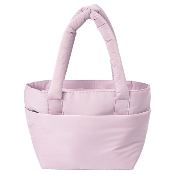 Waterproof Beach Portable Lunch Bag for Women Puffy Tote Cooler Bag with Insulated Aluminium Foil Cooler Bag
