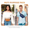 Multi-functional Custom Nylon Running Sports Belt Waist Bag Chest Crossbody Outdoor Designer Fanny Pack