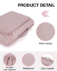 custom logo 6 piece trip cloth suitcase cubes luggage organizer bags underwear weekend compression packing cubes for travel