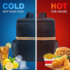 Large Capacity Cooler Food Delivery Backpack Insulated Grocery Shopping Bags Heavy Duty Catering Food Doordash Bag