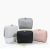 Promotional Cheap Competitive Price High Quality Waterproof Pu Portable Leather Cosmetic Toiletry Makeup Pouch Bag