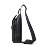 Custom Logo Single Shoulder Bag Pack Korean Style Cross Body Sling Bag Travel Nylon Sports Chest Bag Men