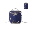 High Quality Insulated Meal Prep Bag Collapsible Drink Round Cooler Sublimation Lunch Bag with Extend Bottom