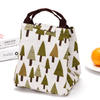 Outdoor Picnic Bag for Summer Travel Cold And Hot Canvas Portable Heat Preservation Bag Cooler Lunch Bag